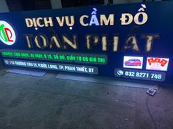 Dịch vụ lắp đặt thi công quảng cáo, bảng hiệu, đèn led tại bình thuận